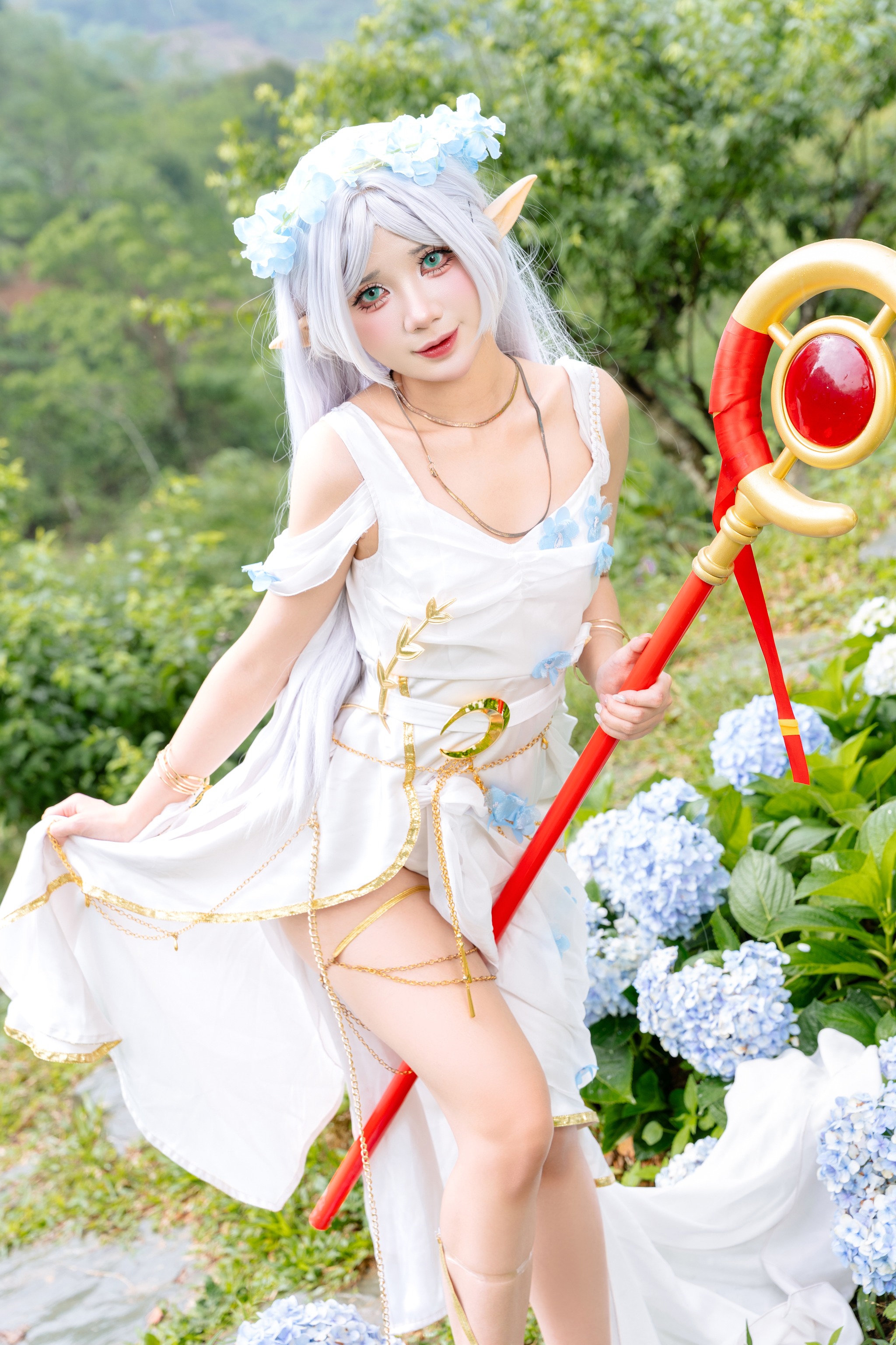 PoppaChan - NO.073 Frieren Blue Valley Dress [78P9V]-XikXak